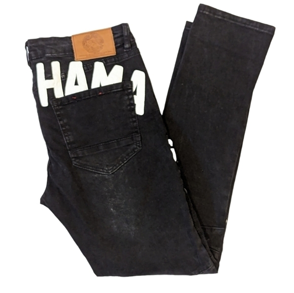 IRO-OCHI Kanazawa savage black jeans size 32 - Picture 4 of 16